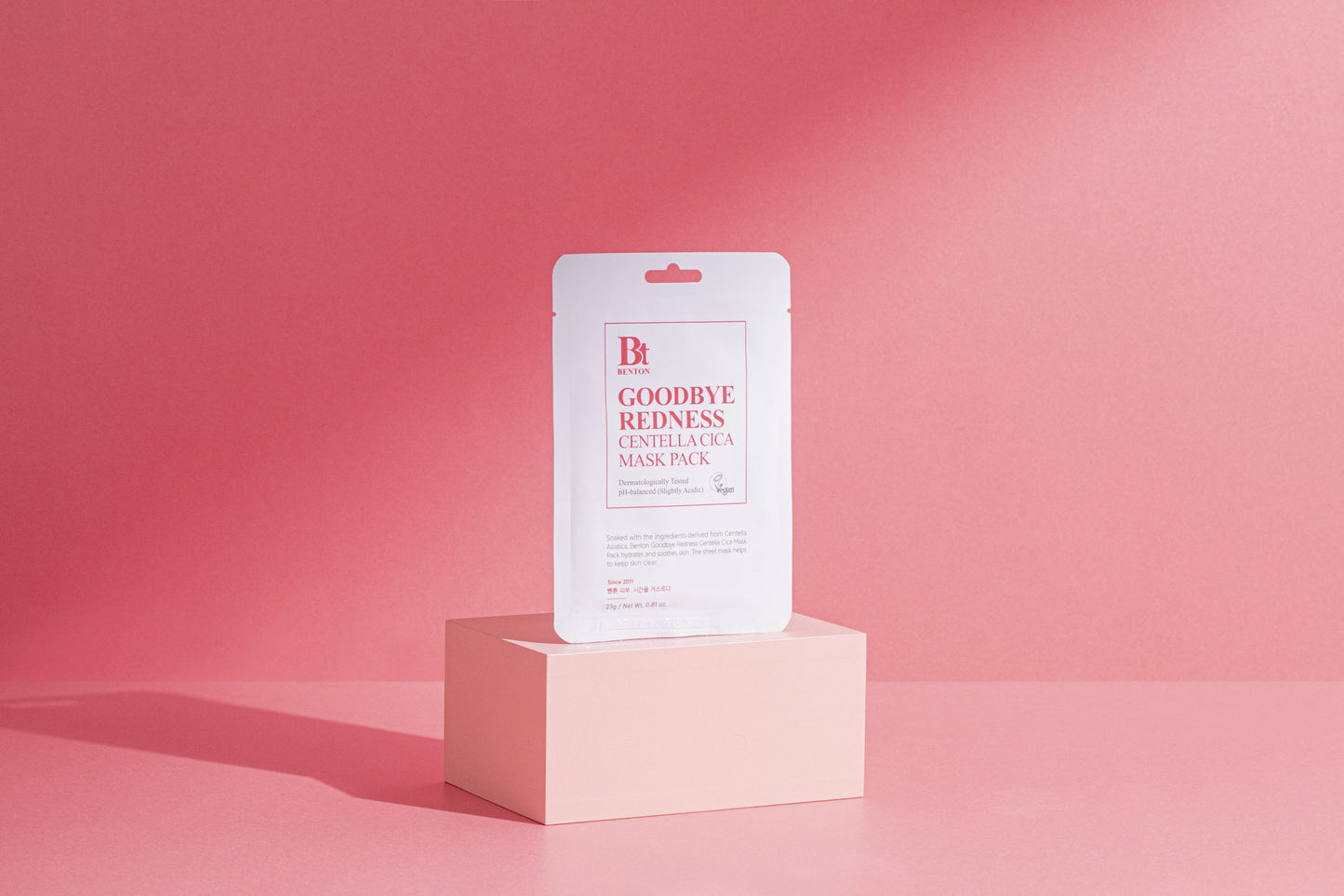 Benton Goodbye Redness Centella Cica Mask 23g-5