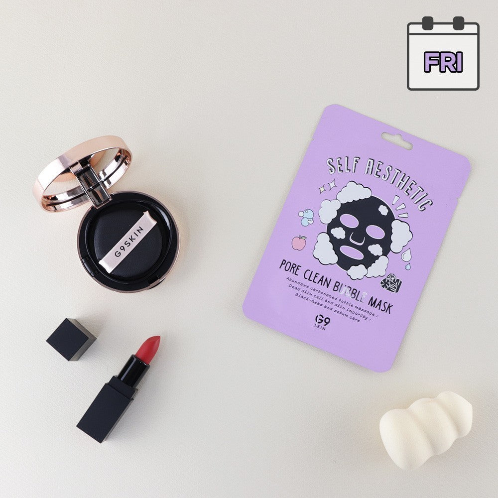 G9 Skin Self Aesthetic Pore Clean Bubble Mask 23ml-3