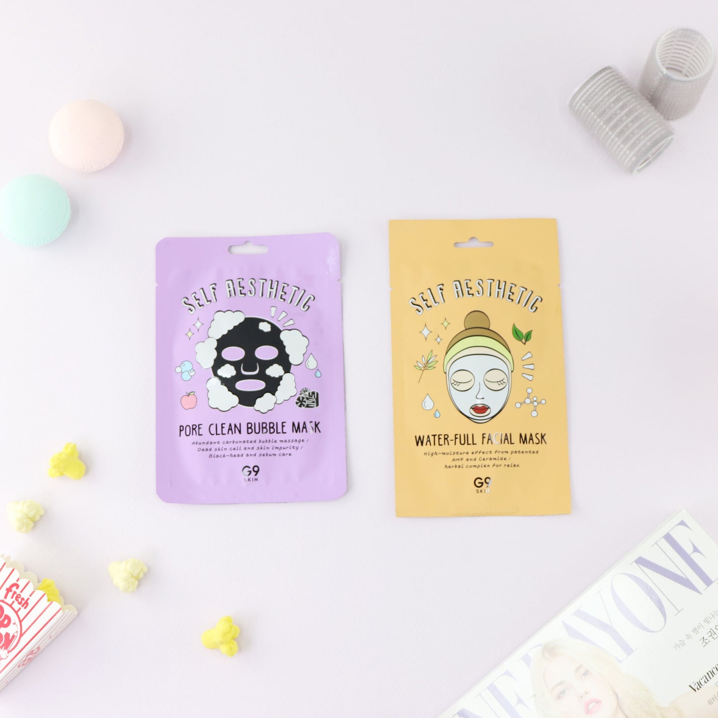 G9 Skin Self Aesthetic Pore Clean Bubble Mask 23ml-4