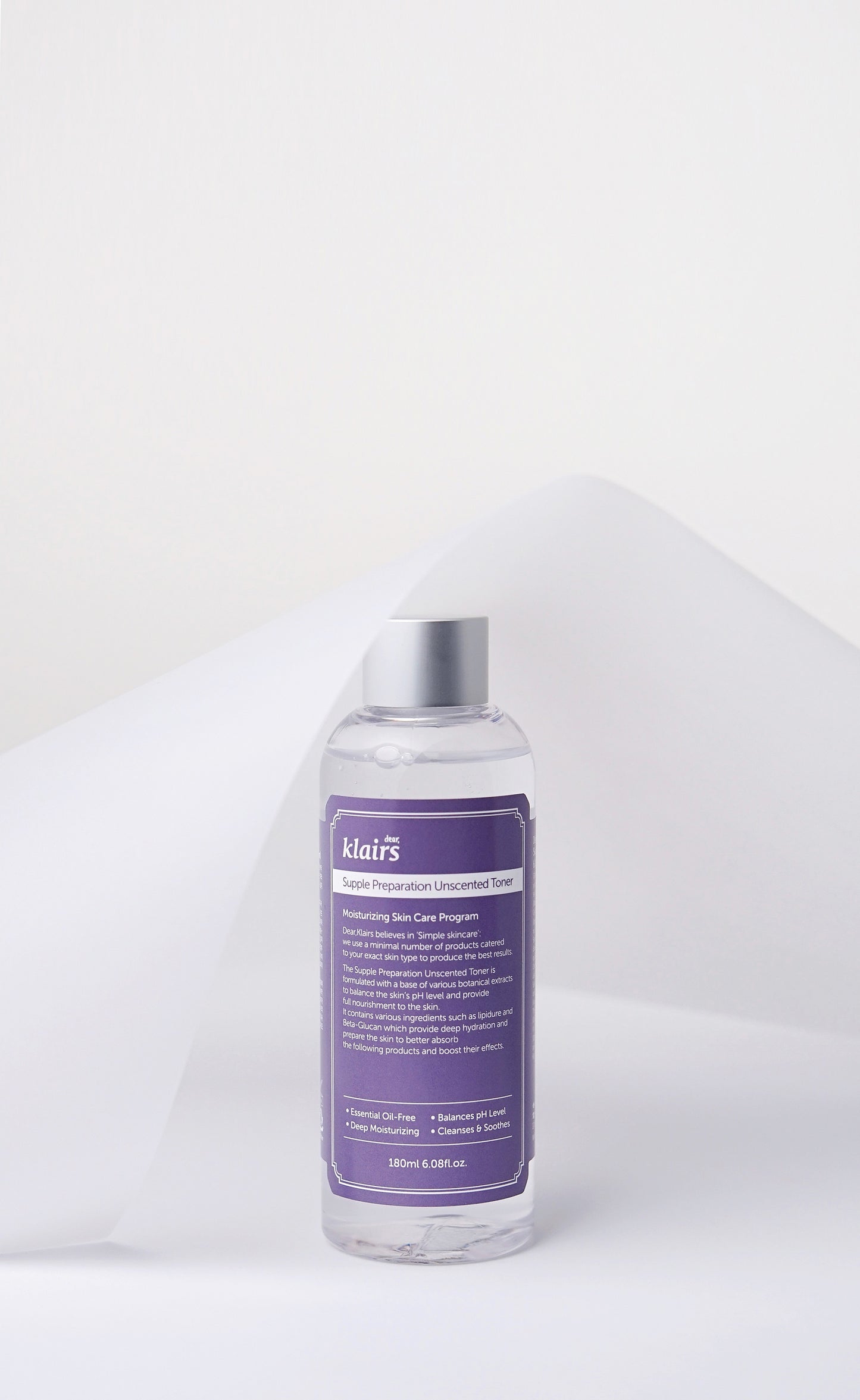 Klairs Supple Preparation Unscented Toner 180ml-3