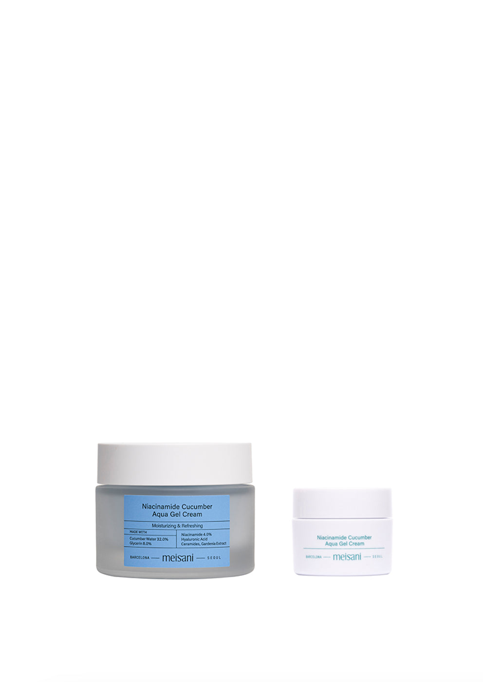 Meisani Niacinamide Cucumber Aqua Gel Cream 50ml-3