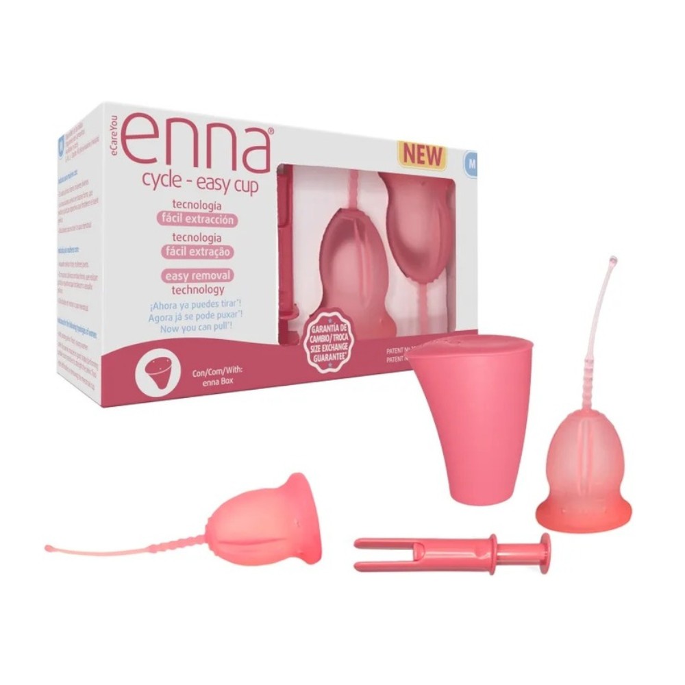 ENNA Cycle Copa Menstrual Talla M Con Aplicador-1