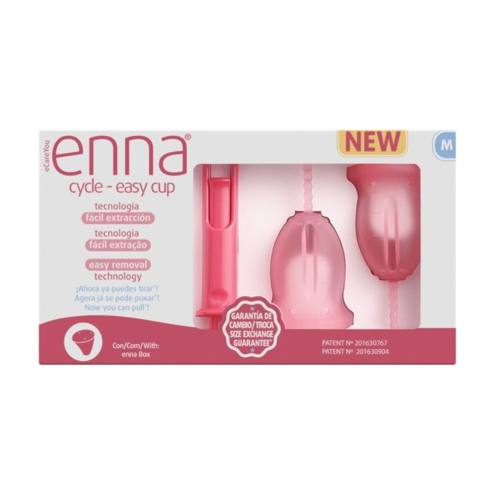 ENNA Cycle Copa Menstrual Talla M Con Aplicador-2