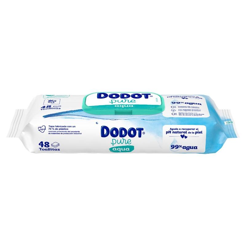 Dodot Toallitas Aqua Plastic Free 3x48 (144 uds)-13