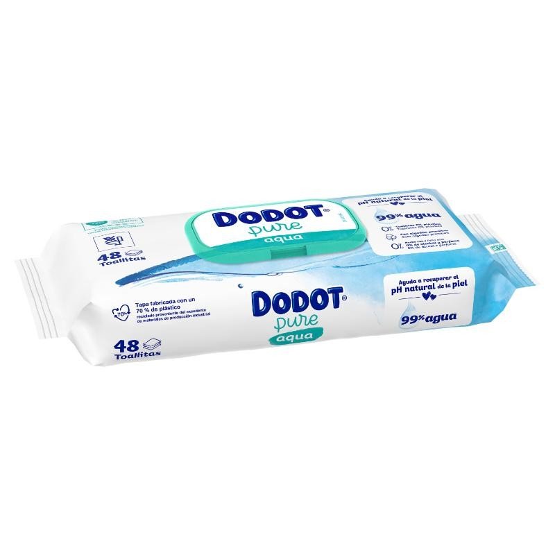 Dodot Toallitas Aqua Plastic Free 3x48 (144 uds)-15