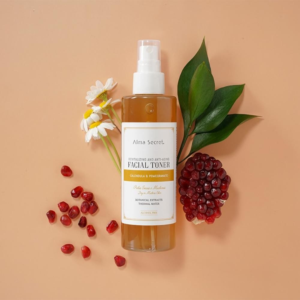 Alma Secret Tónico Revitalizante y Antiedad con Caléndula & Granada 200 ml-2