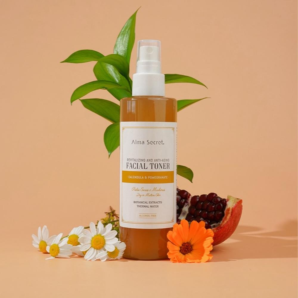 Alma Secret Tónico Revitalizante y Antiedad con Caléndula & Granada 200 ml-4