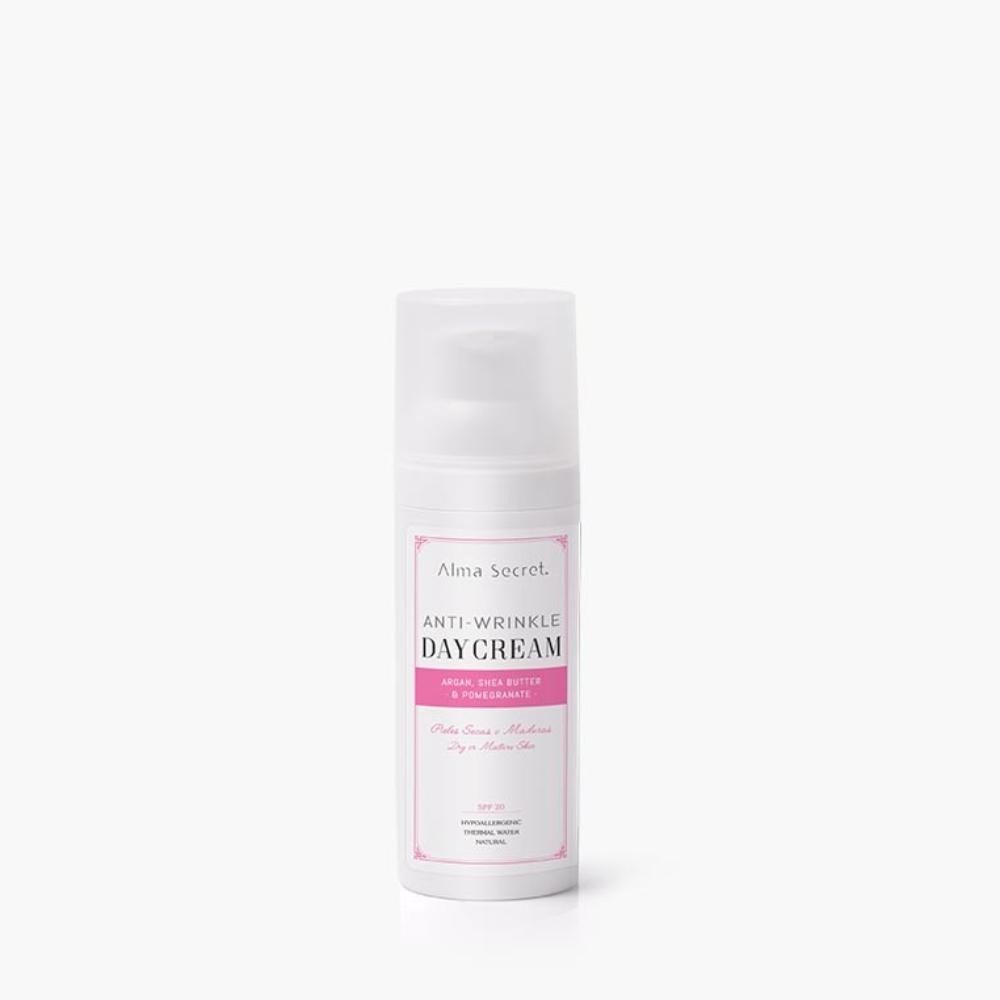 Alma Secret Crema Día Antiarrugas con Argán, Karité & Granada SPF 20 50 ml-1