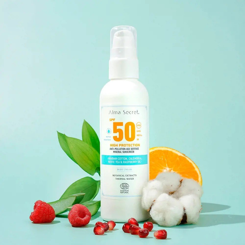 Alma Secret Crema Corporal con Alta Protección Solar SPF 50 200 ml-2