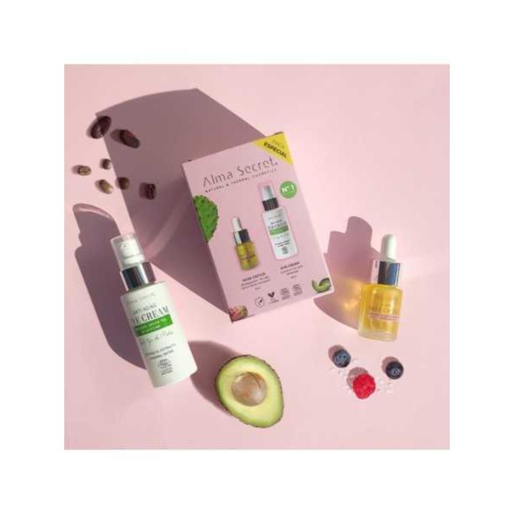 Alma Secret Pack Contorno Ojos Aguacate 30 ml + Sérum Rose Cactus 10 ml-2