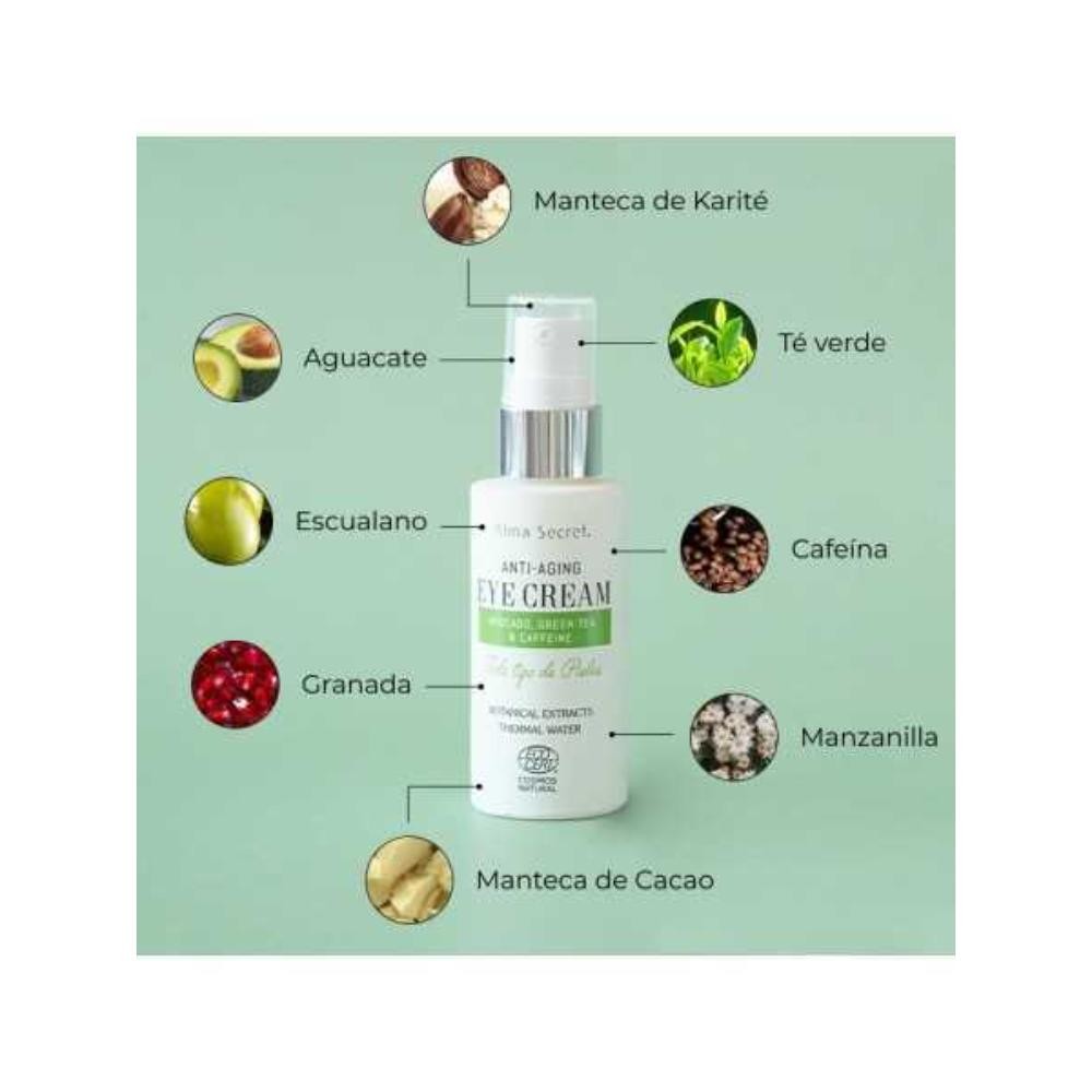 Alma Secret Pack Contorno Ojos Aguacate 30 ml + Sérum Rose Cactus 10 ml-3