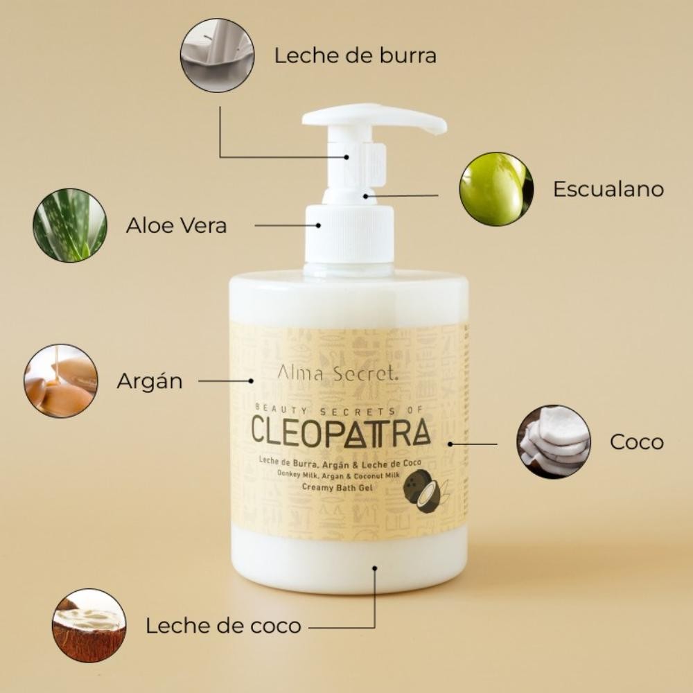Alma Secret Cleopatra Gel de Baño Coco 500 ml-4