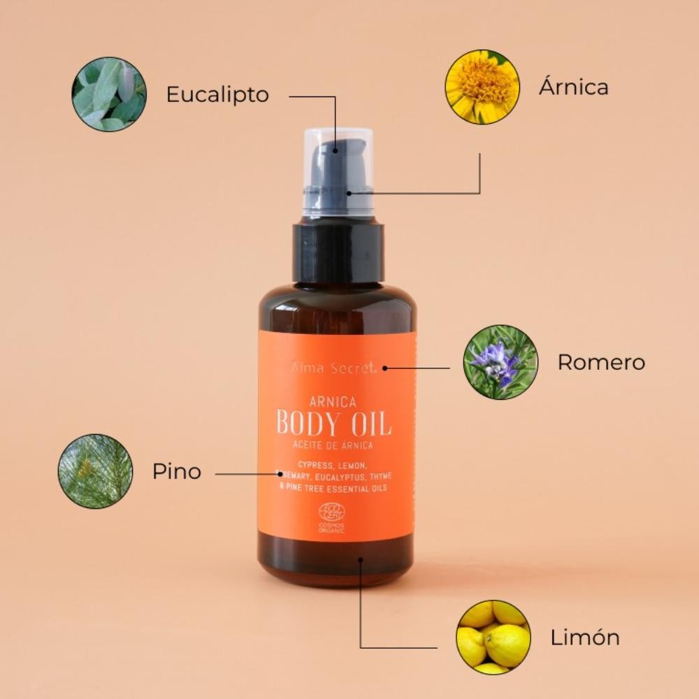Alma Secret Aceite de Masaje con Árnica 100 ml-3
