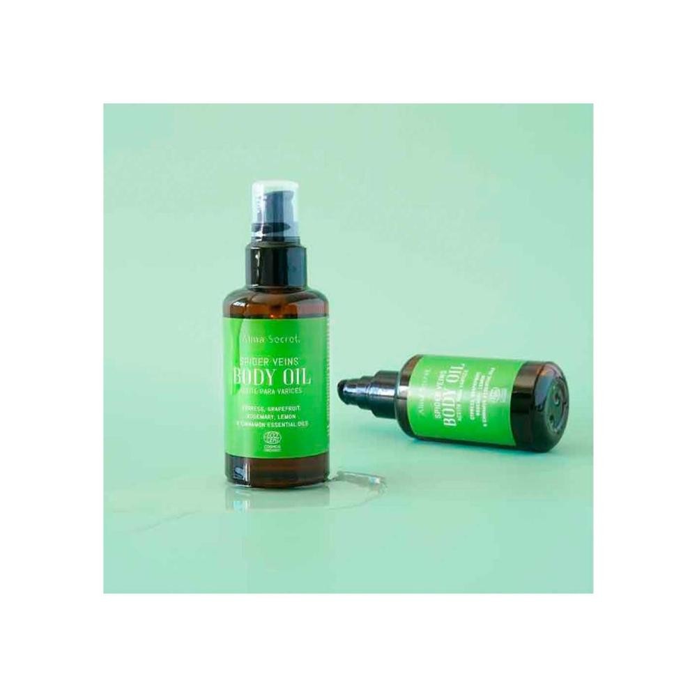 Alma Secret Aceite Varices y Piernas Cansadas con Ciprés, Pomelo & Romero 100 ml-5