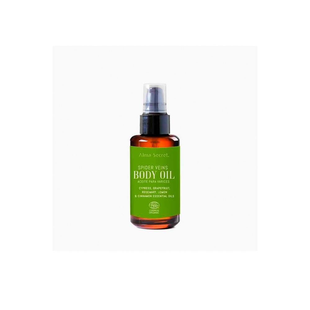 Alma Secret Aceite Varices y Piernas Cansadas con Ciprés, Pomelo & Romero 100 ml-1
