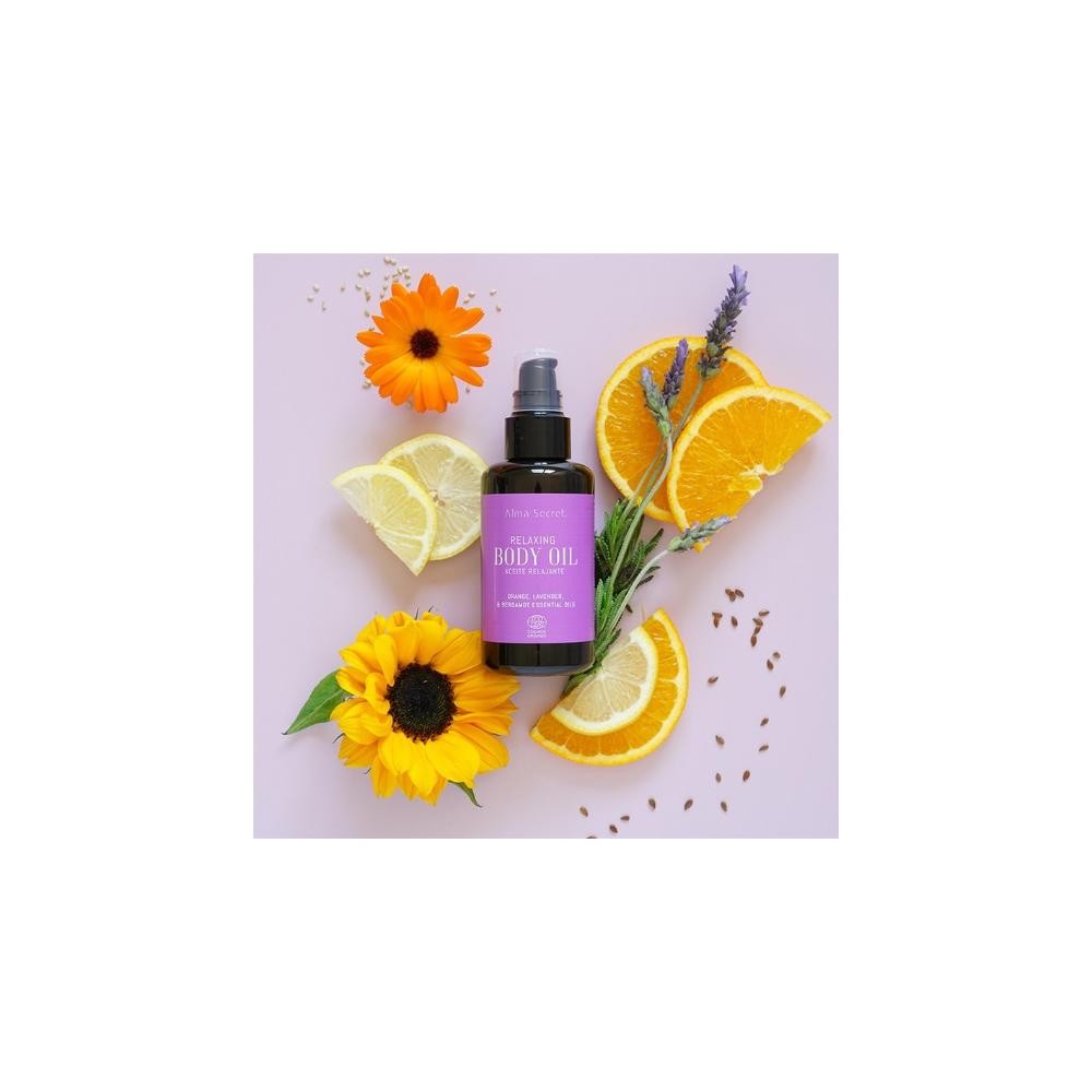 Alma Secret Aceite Relajante con Caléndula, Lavanda & Bergamota 100 ml-2
