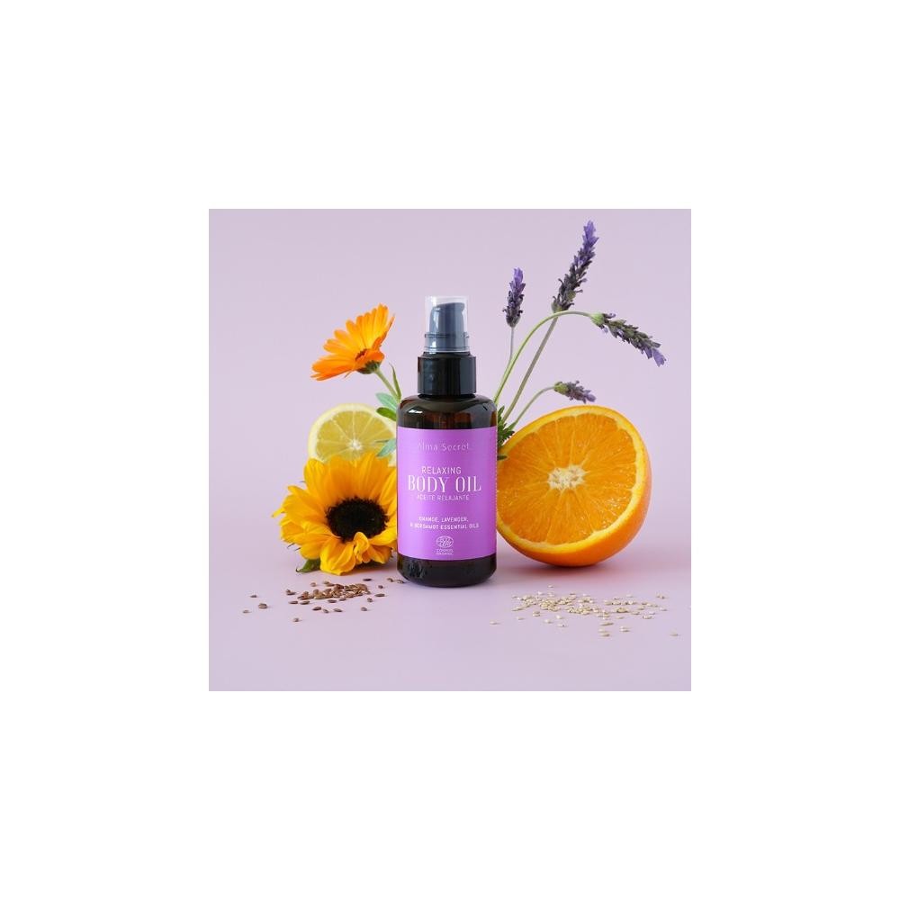 Alma Secret Aceite Relajante con Caléndula, Lavanda & Bergamota 100 ml-4