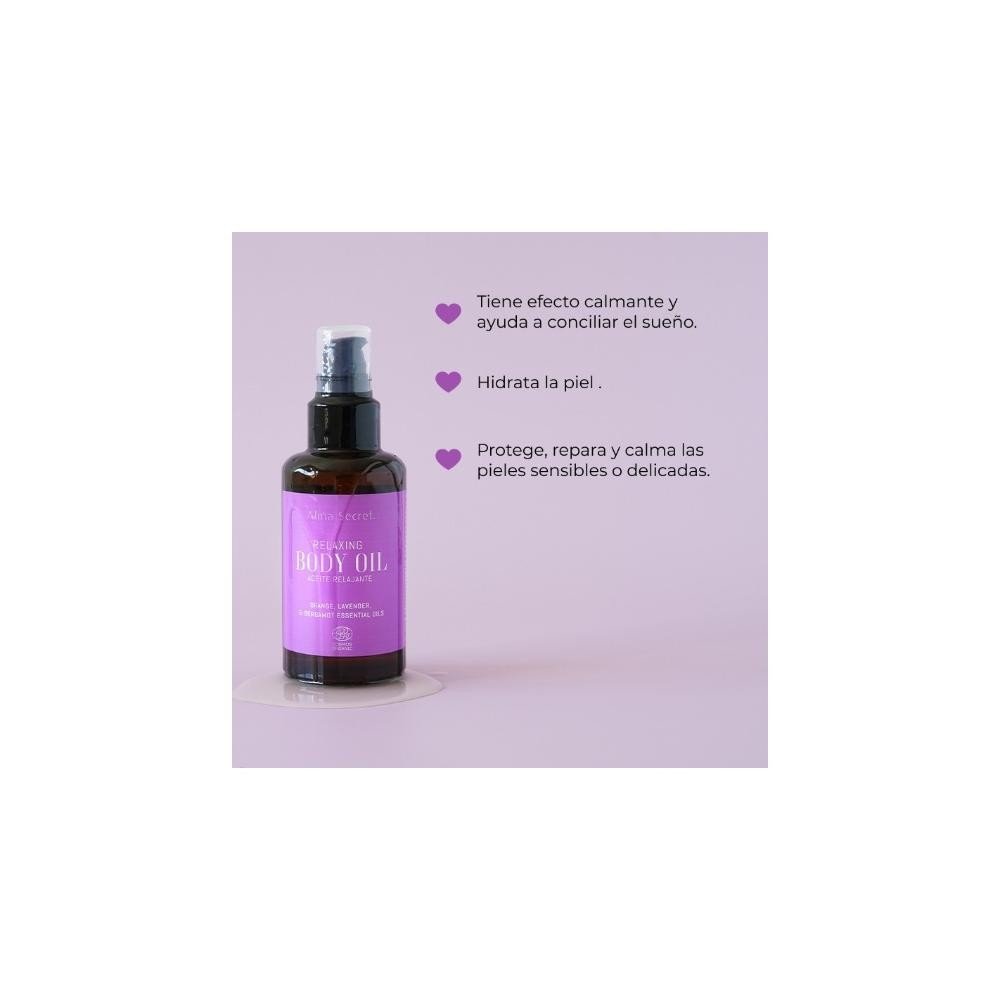 Alma Secret Aceite Relajante con Caléndula, Lavanda & Bergamota 100 ml-6