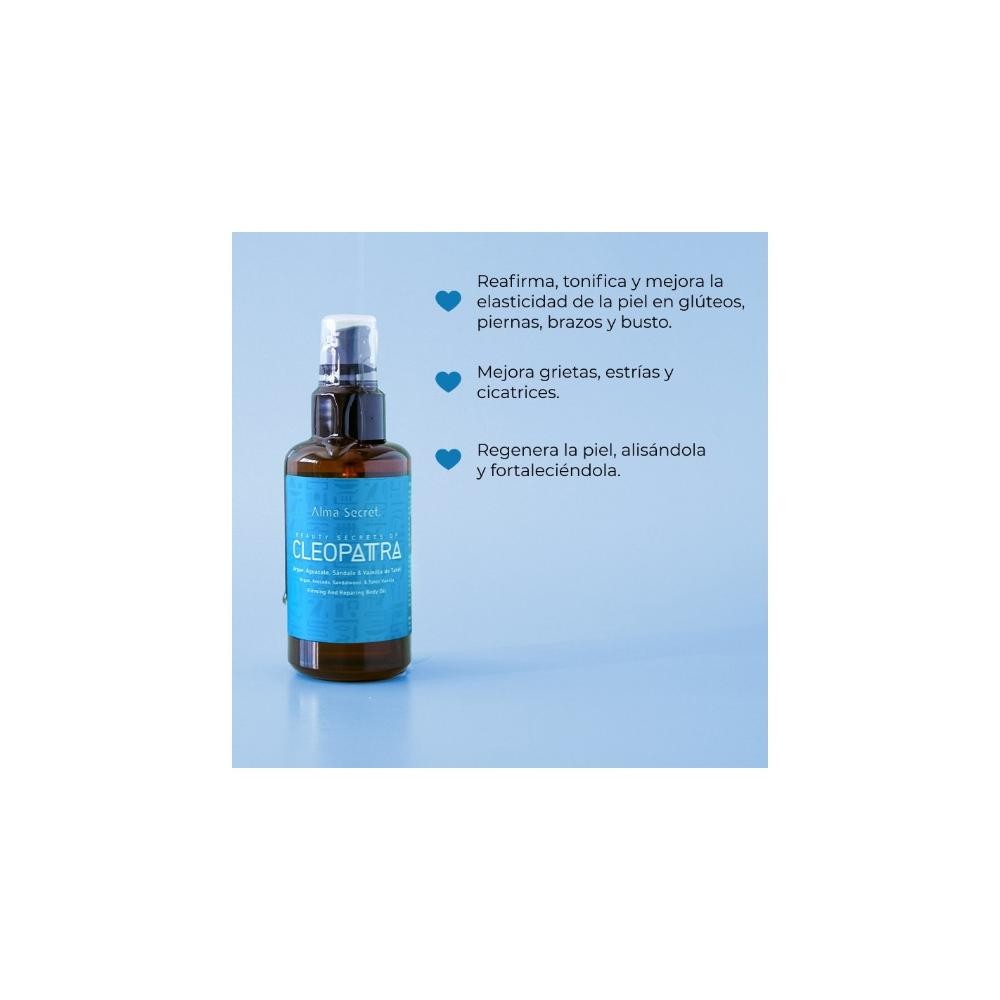 Alma Secret Cleopatra Aceite Reafirmante Sándalo y Vainilla 100 ml-6