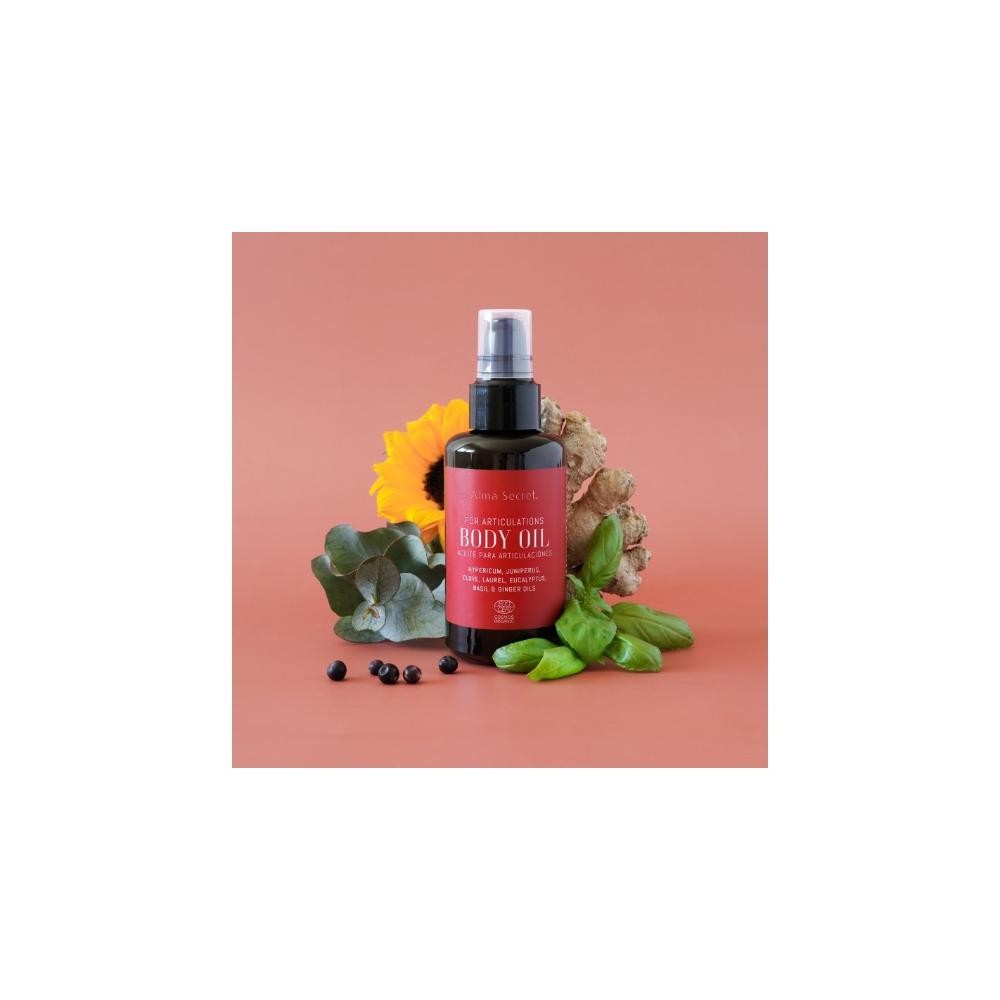 Alma Secret Aceite Articulaciones con Hipérico, Enebro, Clavo y Laurel 100 ml-4