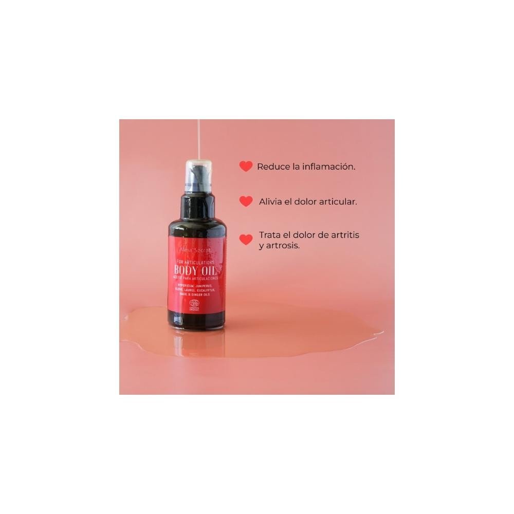 Alma Secret Aceite Articulaciones con Hipérico, Enebro, Clavo y Laurel 100 ml-6