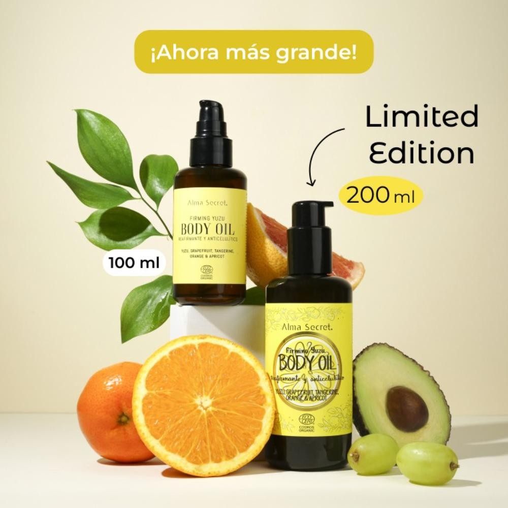 Alma Secret Firming Yuzu Body Oil "Big Size" Edición Limitada 200 ml-3