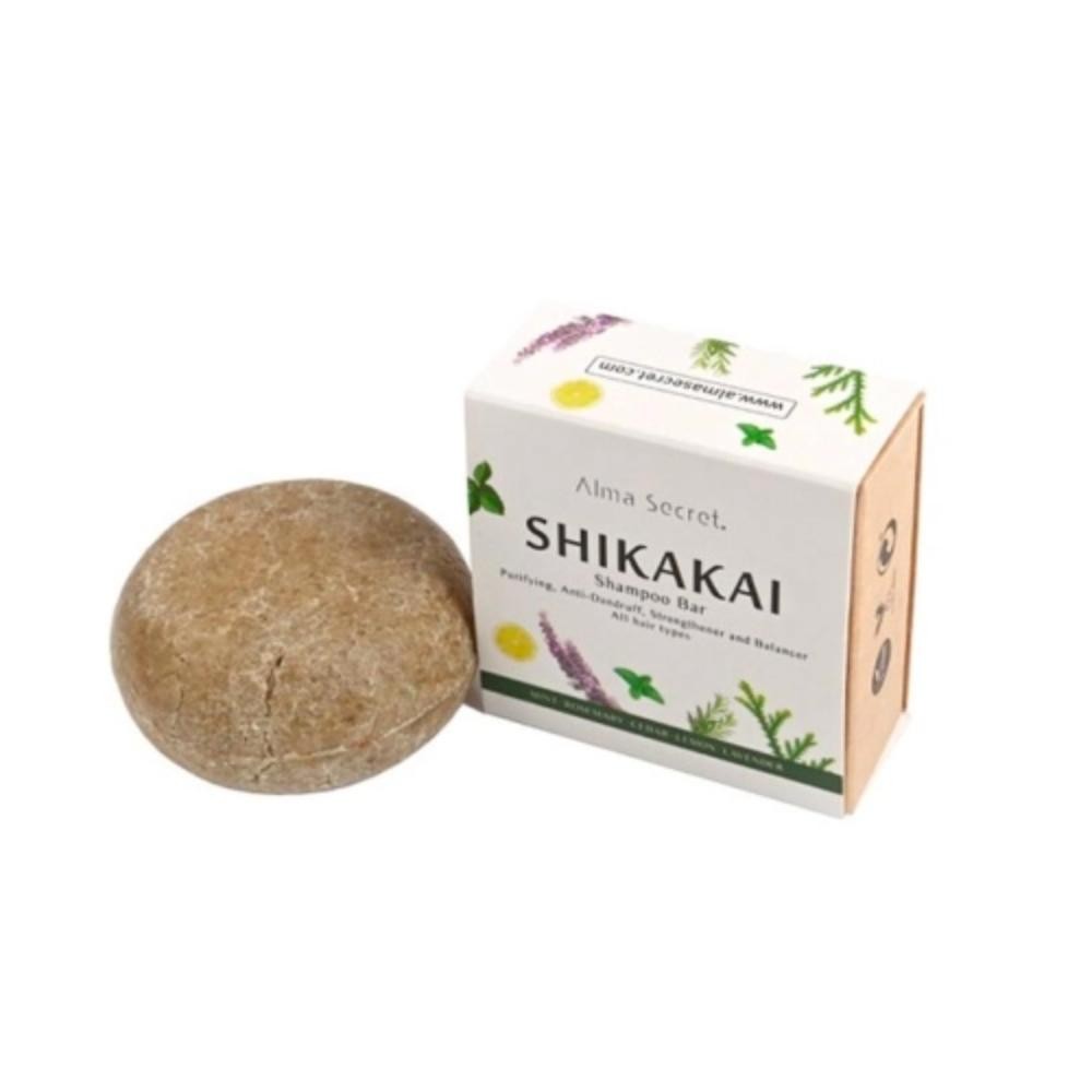 Alma Secret Champú Sólido Shikakai (Caída, Caspa y Dermatitis) 85 g-1
