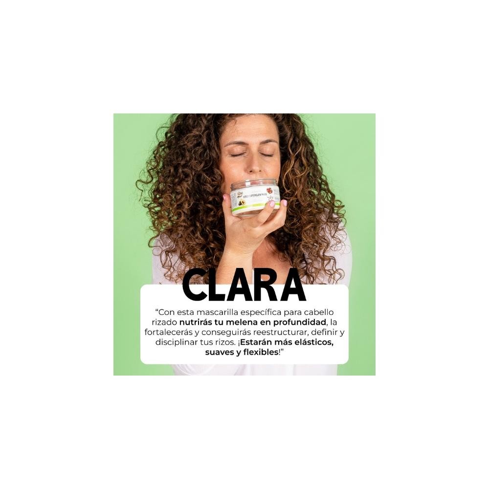 Alma Secret Curly Superglow Mask (Cabellos Rizados u Ondulados) 250 ml-6