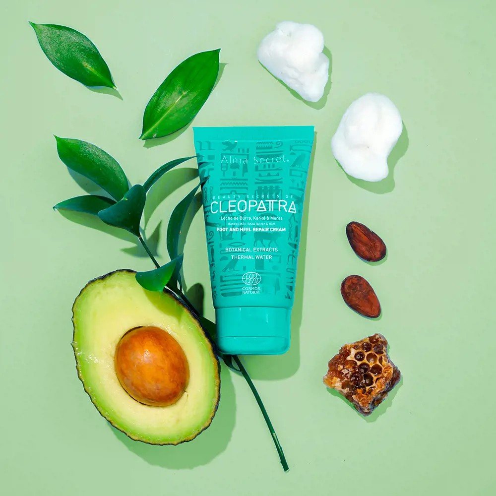 Alma Secret Mini Cleopatra Hidratante Talones con Leche de Burra, Aguacate & Menta 40 ml-2