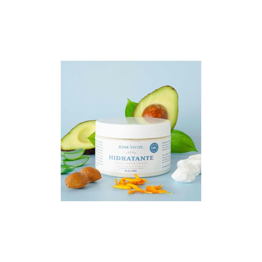 Alma Secret Crema Corporal con Aguacate, Karité & Caléndula 250 ml-4