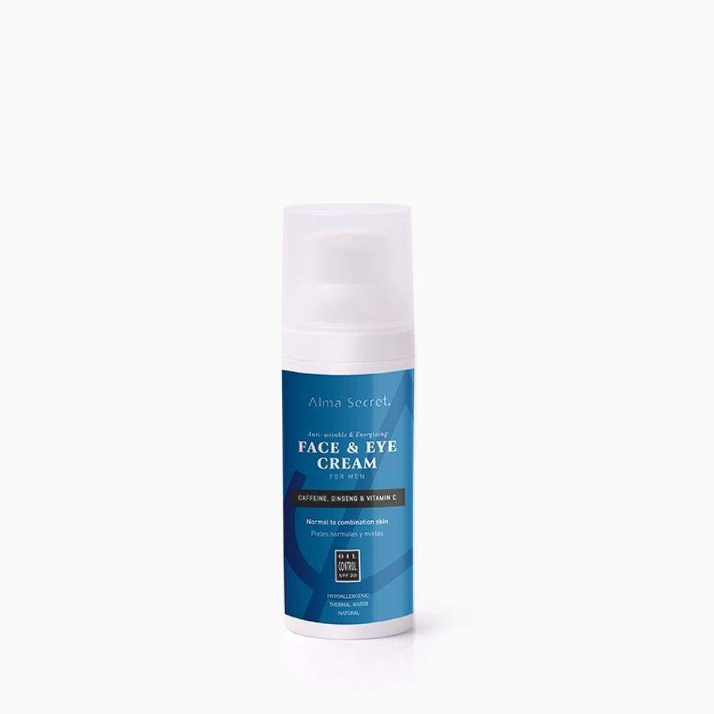 Alma Secret Crema Facial & Ojos Antiarrugas Cafeína, Ginseng & Vit C SPF 20 50 ml-1