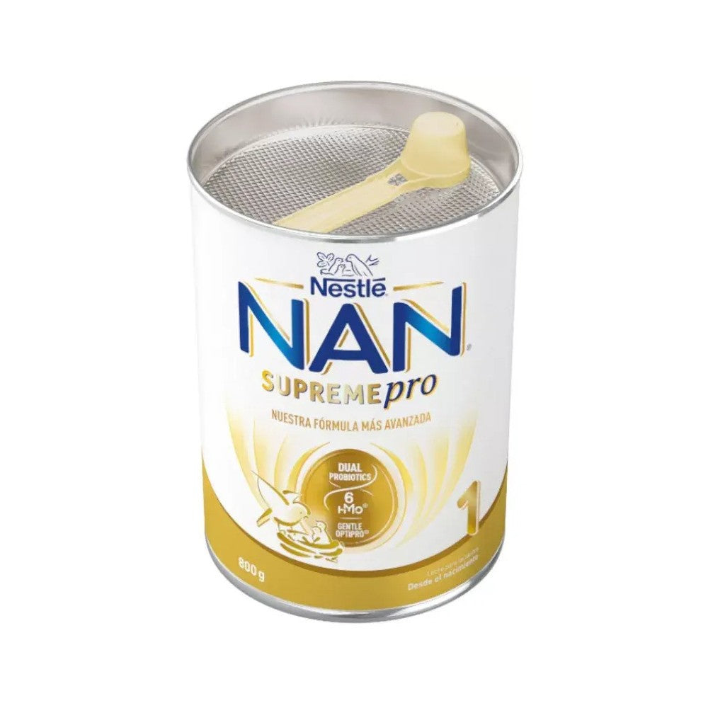 NAN Supreme Pro 1 Leche de Inicio para Lactantes en Polvo 800gr-2