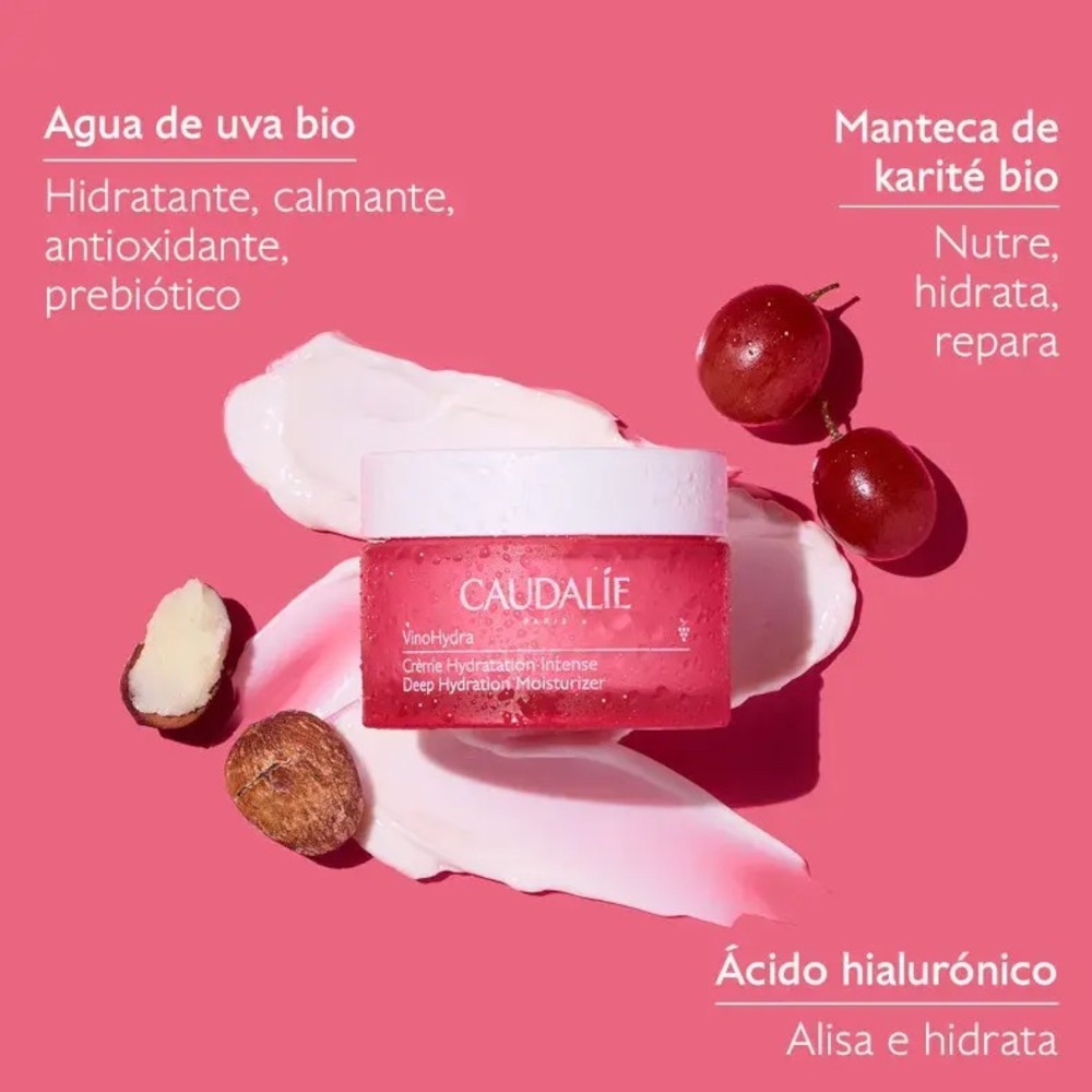 CAUDALIE VinoHydra Crema Hidratación Intensa 50ml-8