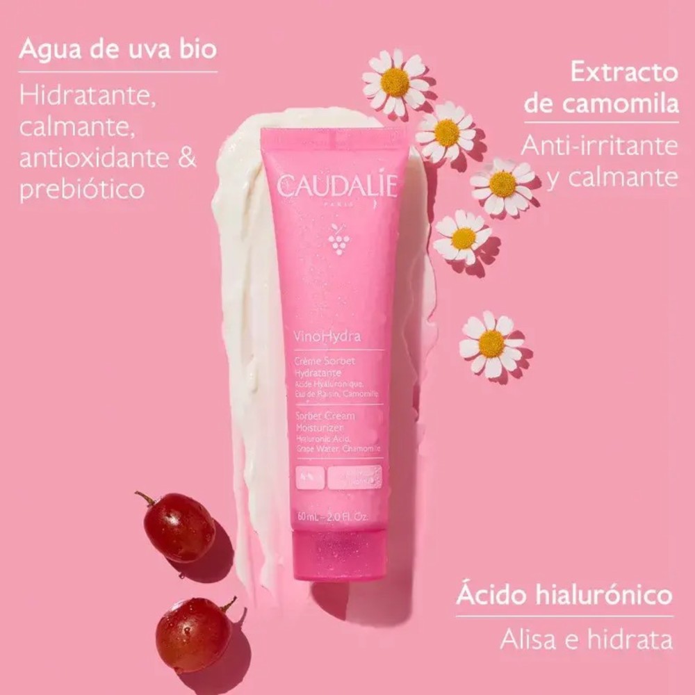 CAUDALIE VinoHydra Crema Sorbete Hidratante 60ml-3