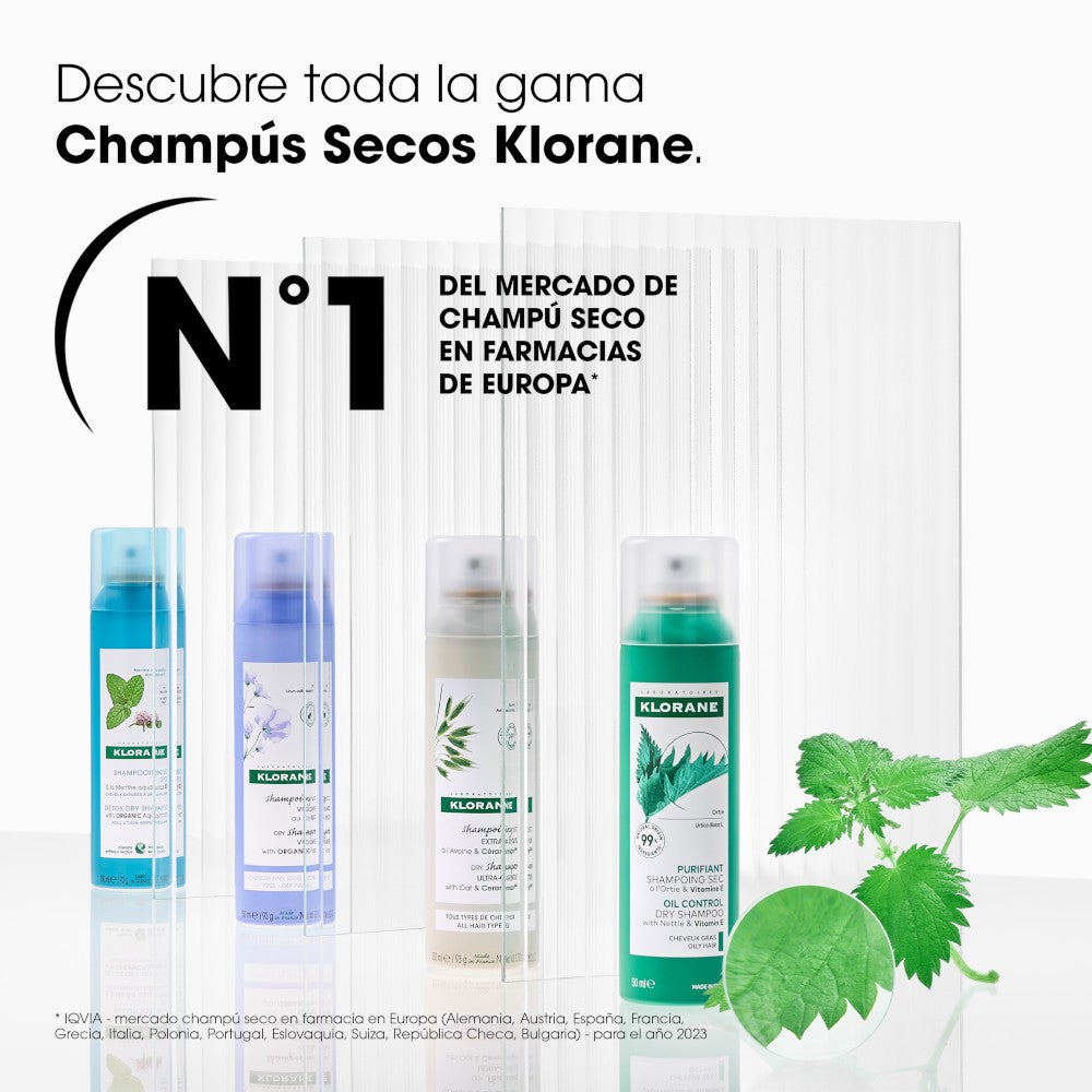KLORANE Champú Seco a la Ortiga 150 ml-2