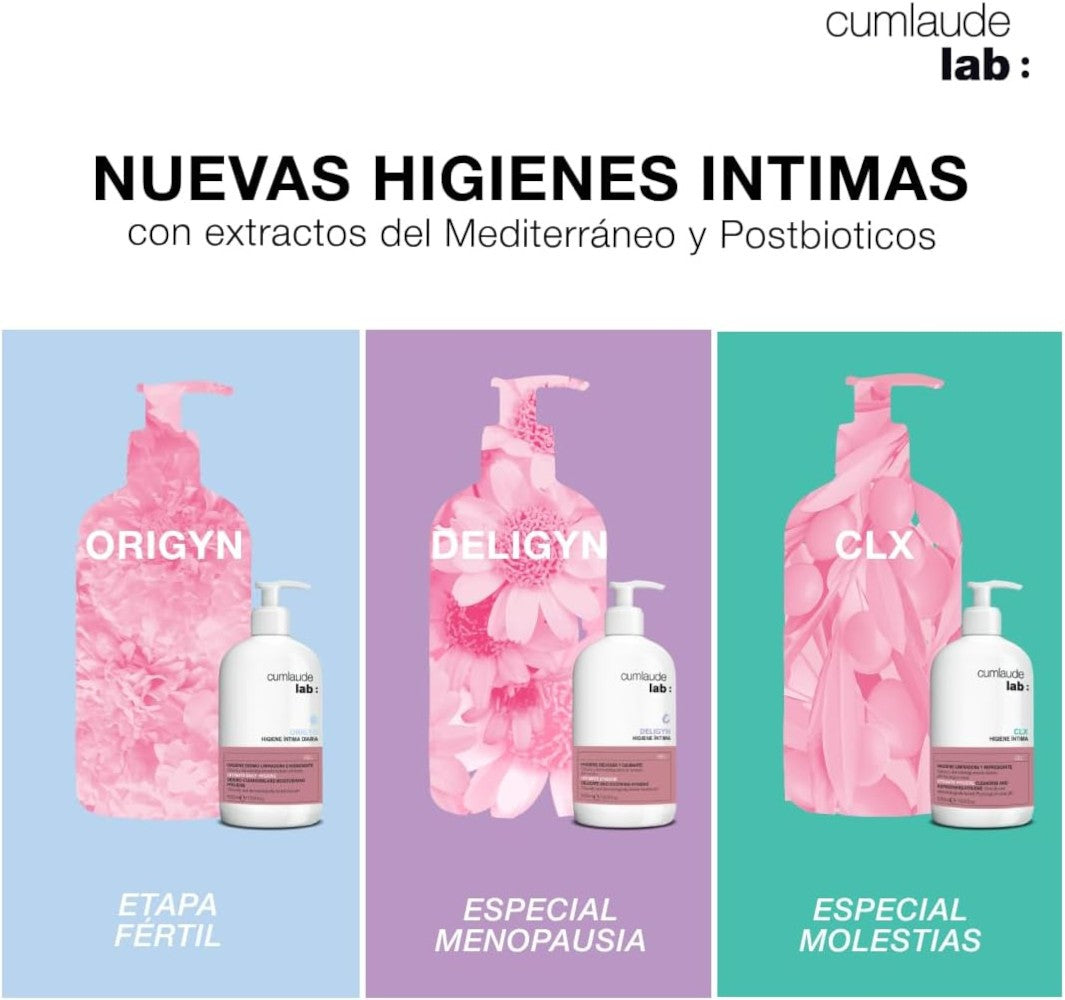CUMLAUDE LAB Origin Higiene Íntima Diaria Gel Limpiador 500ml-3