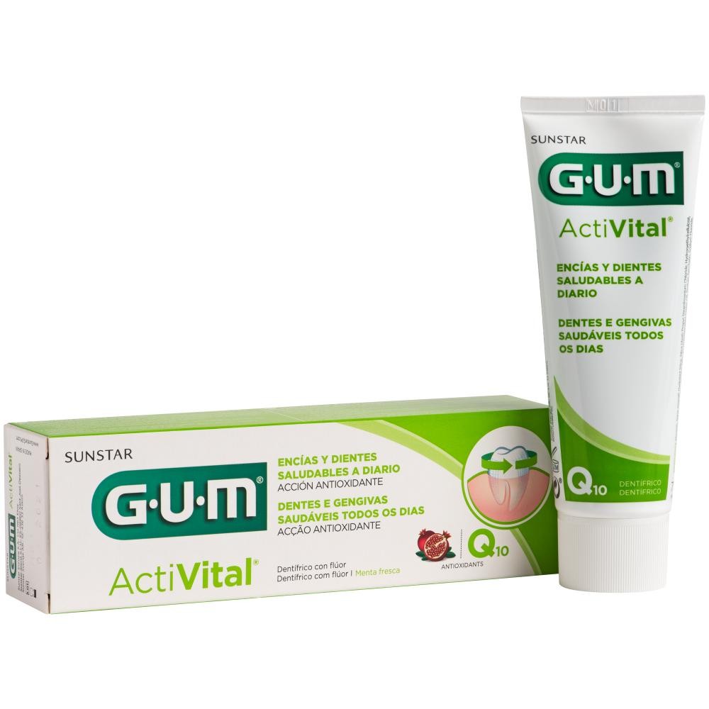 Gum Activital Gel Dentífrico Duplo 2x75 ml-3