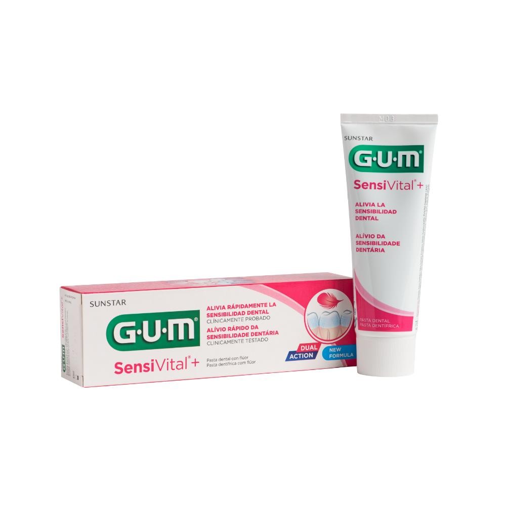 Gum Sensivital+ Gel Dentífrico 75 ml-1