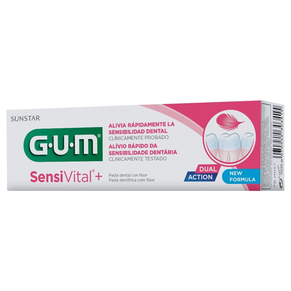 Gum Sensivital+ Gel Dentífrico 75 ml-2