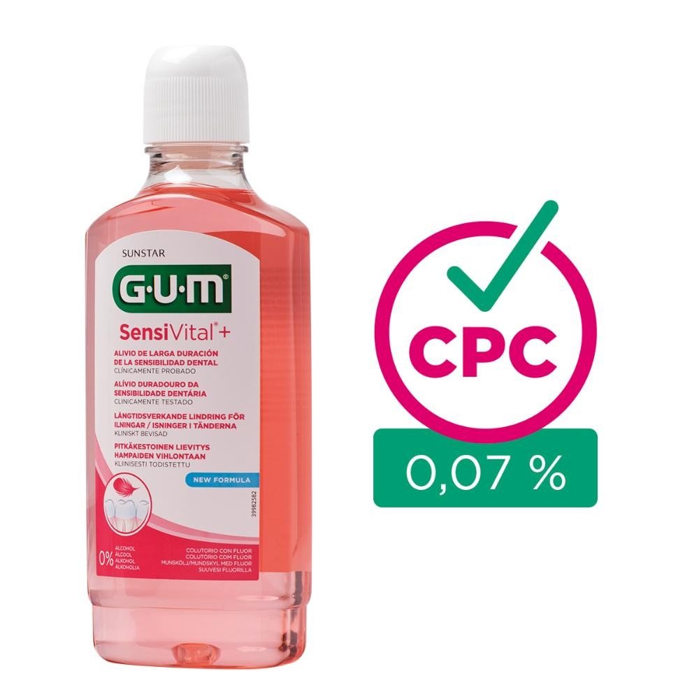 Gum Sensivital+ Colutorio 500 ml-2