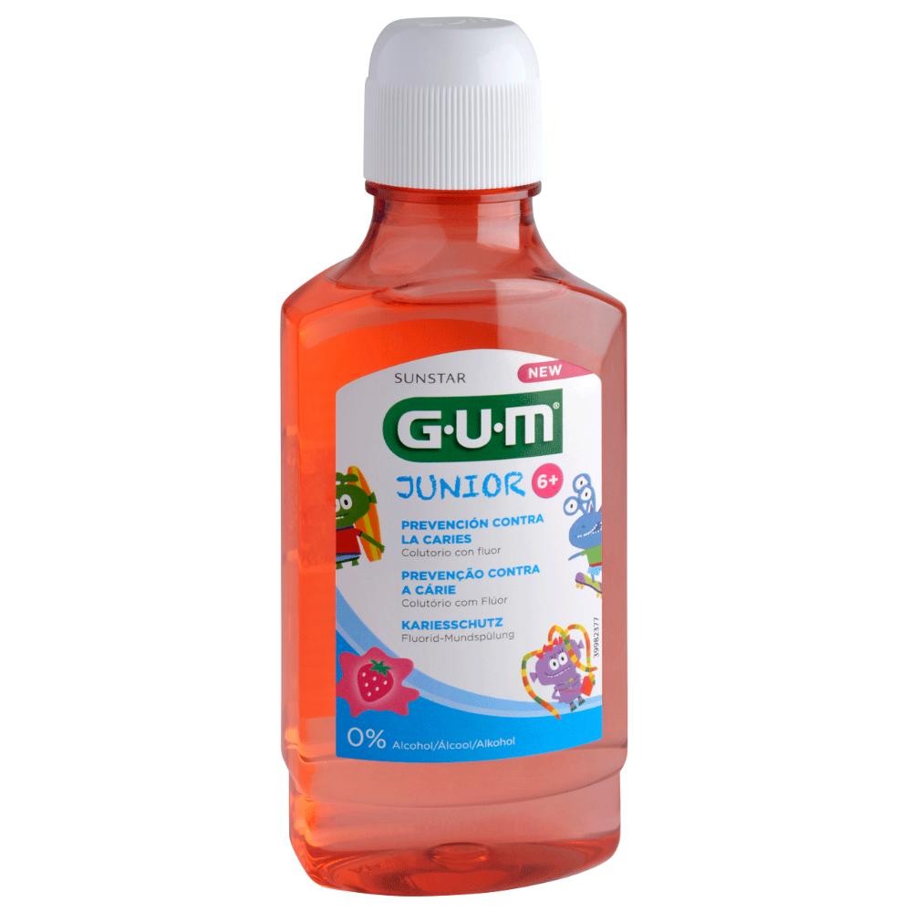 Gum Junior Colutorio 300 ml Fresa-1