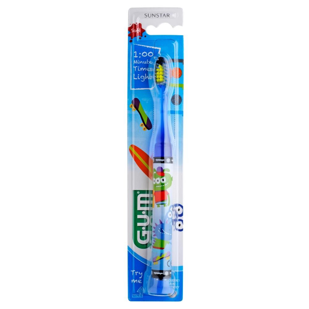Gum Junior Cepillo con Luz 1 Unidad-1