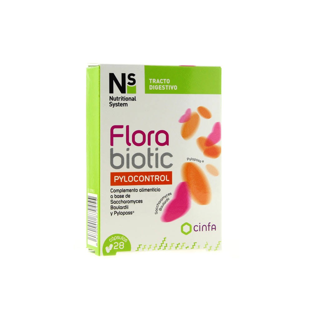Nutritional System Florabiotic Pylocontrol Cápsulas 28 uds-1