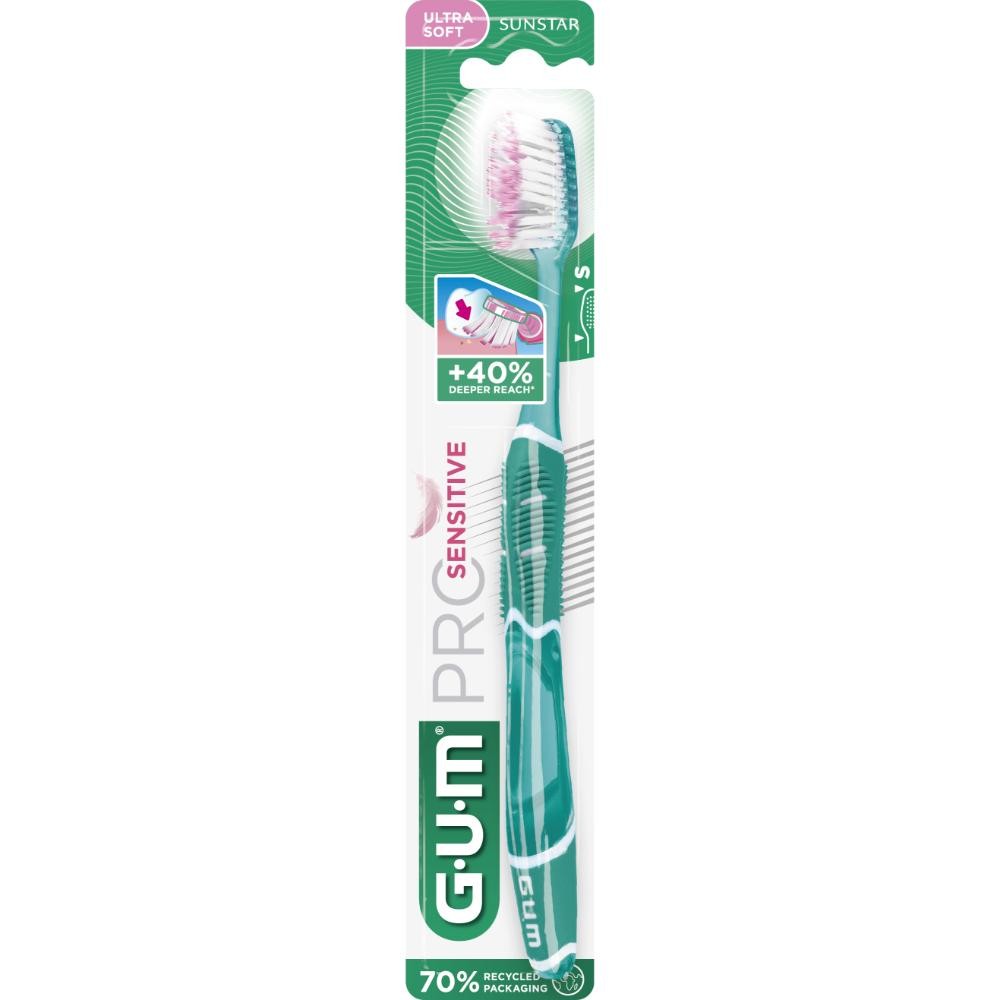 Gum Pro Sensitive Cepillo Ultrasuave 1 Unidad-4