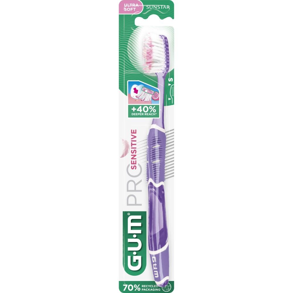 Gum Pro Sensitive Cepillo Ultrasuave 1 Unidad-3