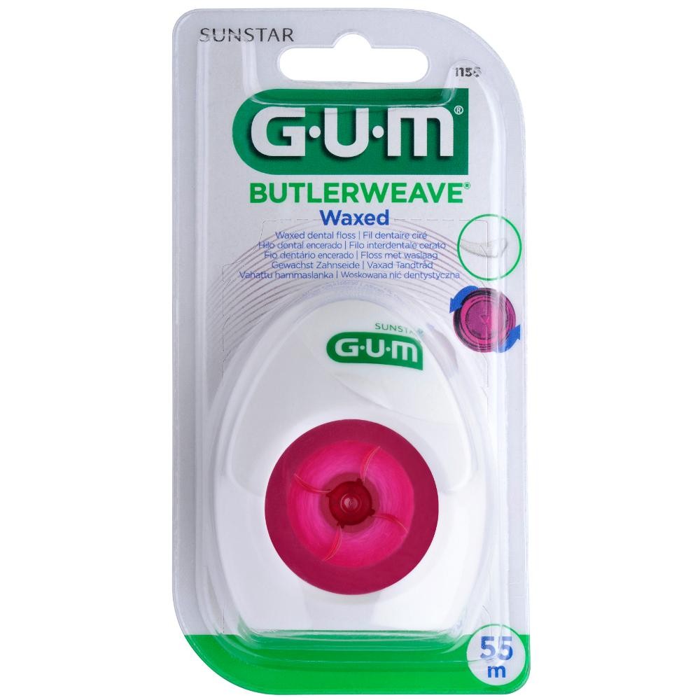 Gum Butlerweave Seda Dental con Cera 55 m-3