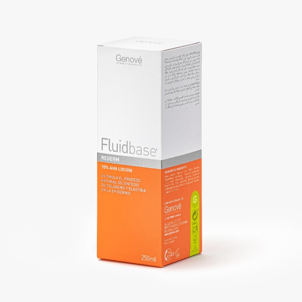 Fluidbase Rederm 10% AHA Loción 250 ml-1