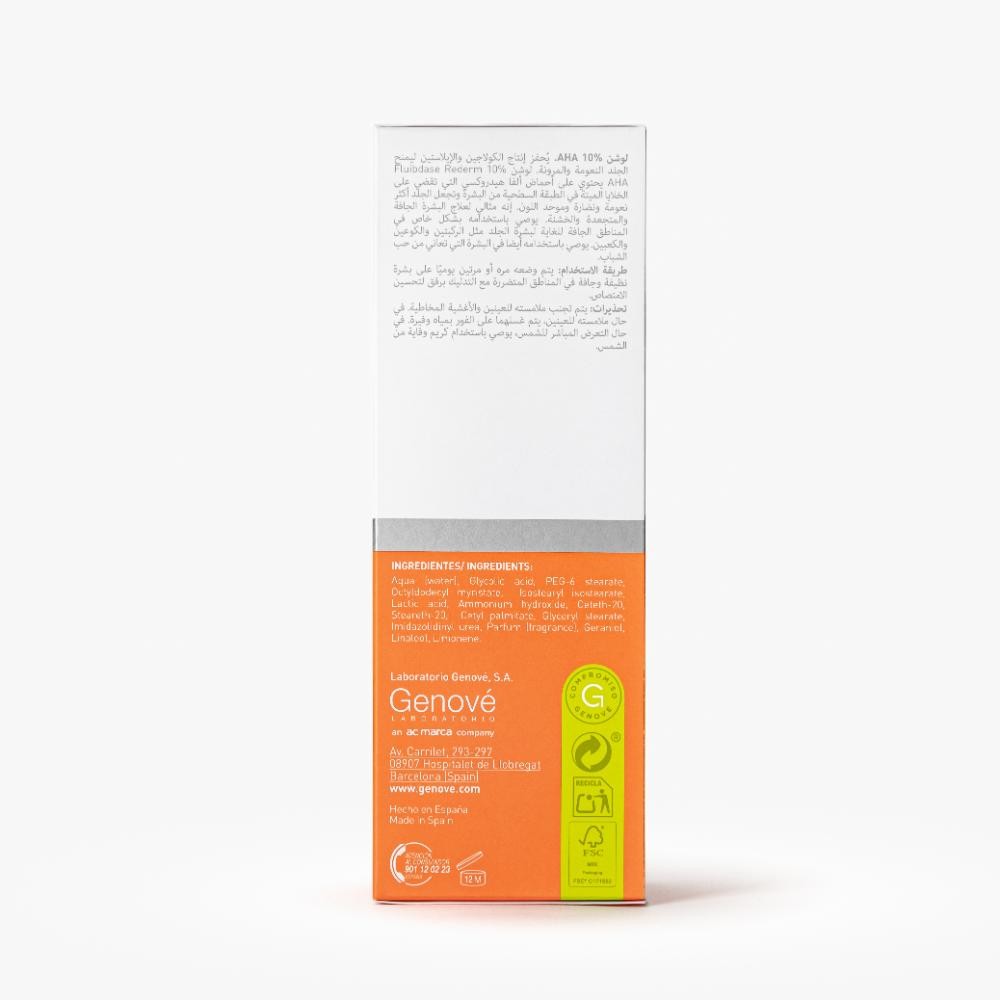 Fluidbase Rederm 10% AHA Loción 250 ml-4