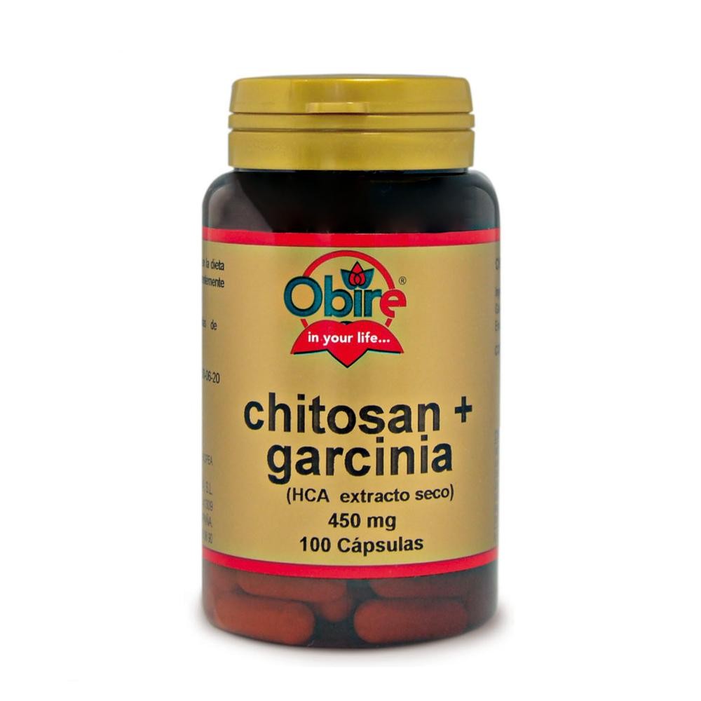 Obire Chitosán + Garcinia 450 mg 100 Cápsulas-1