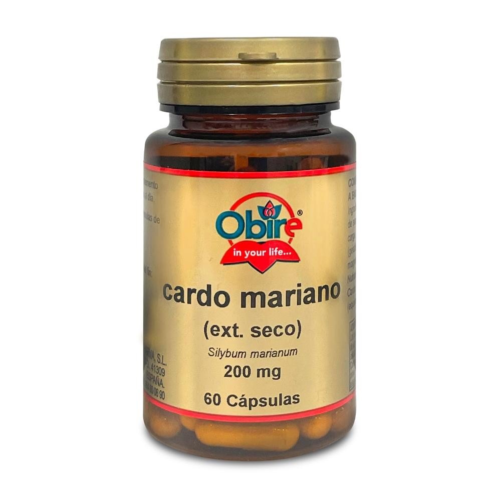 Obire Cardo Mariano 200 mg 60 Cápsulas-1